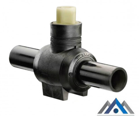 Шаровой кран электросварной Plasson DN 160 мм SDR 11